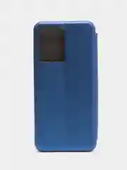Синий чехол-книжка Redmi Note 12 Pro 5G / Redmi Note 12 Pro Plus 5G (Редми Нот 12 про плюс +)