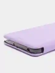 Сиреневый чехол-книжка Xiaomi Poco M5 / Poco M4 5G  (Поко М5)