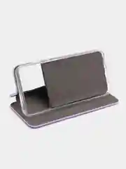 Сиреневый чехол-книжка Xiaomi Poco M5 / Poco M4 5G  (Поко М5)
