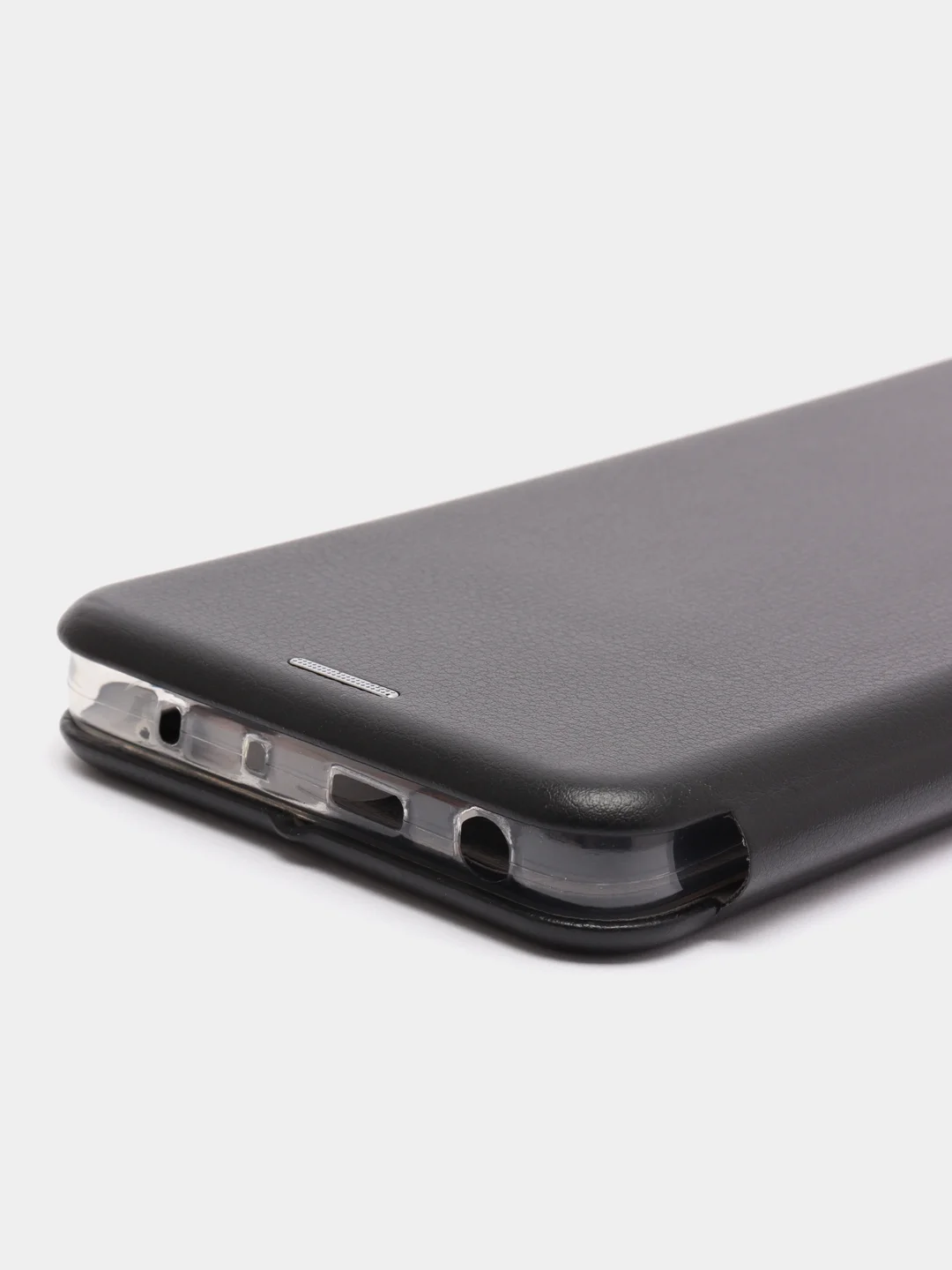 Черный чехол-книжка Redmi Note 12 Pro 5G / Redmi Note 12 Pro Plus 5G (Редми Нот 12 про плюс +)