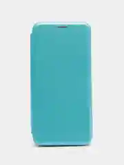 Голубой чехол-книжка для Xiaomi Redmi Note 12 / Poco X5 (Редми Нот 12 / Поко Х5)