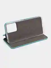 Голубой чехол-книжка для Xiaomi Redmi Note 12 / Poco X5 (Редми Нот 12 / Поко Х5)