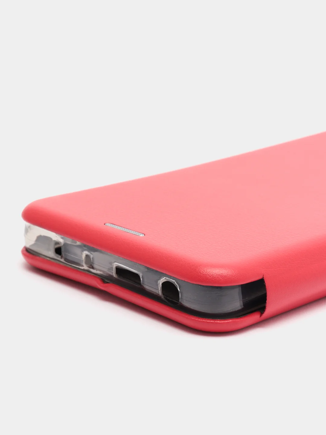 Красный чехол-книжка Redmi Note 12 Pro 5G / Redmi Note 12 Pro Plus 5G (Редми Нот 12 про плюс +)
