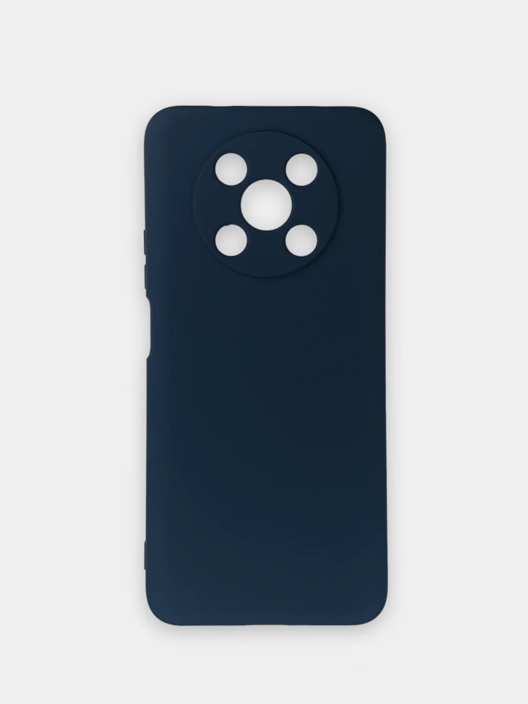 Темно-синий чехол Silicone Cover для Huawei Nova Y90, Хуавей Нова У90 силиконовый