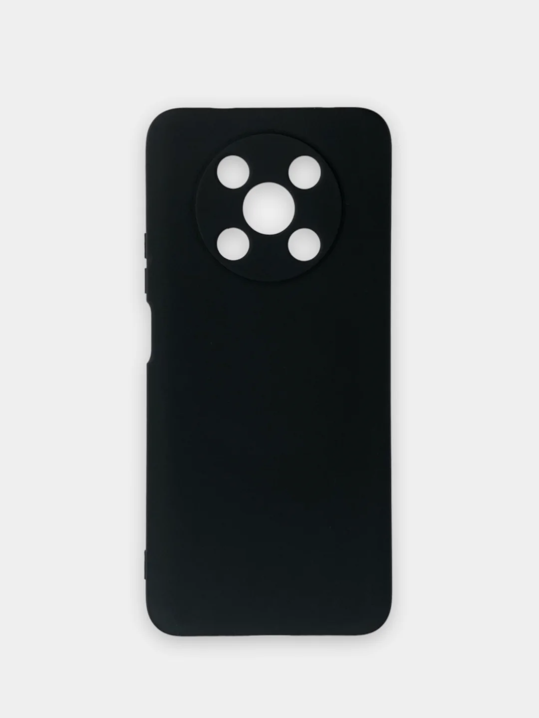 Черный чехол Silicone Cover для Huawei Nova Y90, Хуавей Нова У90 силиконовый
