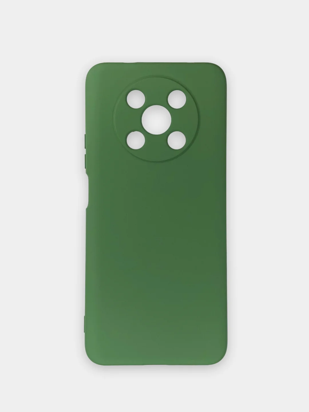Тёмно-зелёный чехол Silicone Cover для Huawei Nova Y90, Хуавей Нова У90 силиконовый