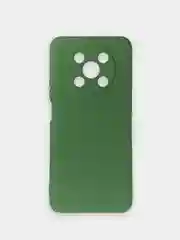 Тёмно-зелёный чехол Silicone Cover для Huawei Nova Y90, Хуавей Нова У90 силиконовый