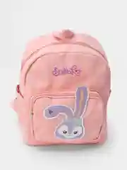 Кораллово-розовый портфель детский