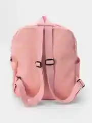 Кораллово-розовый портфель детский