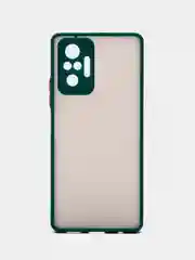 Морской чехол Xiaomi Redmi Note 10 Pro, Редми Нот 10 Про, пластиковый матовый с цветными кнопками