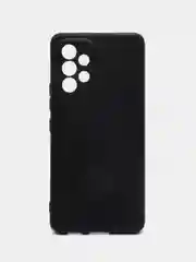 Черный чехол Samsung Galaxy A53, Самсунг Галакси А53 5G, черный, силиконовый