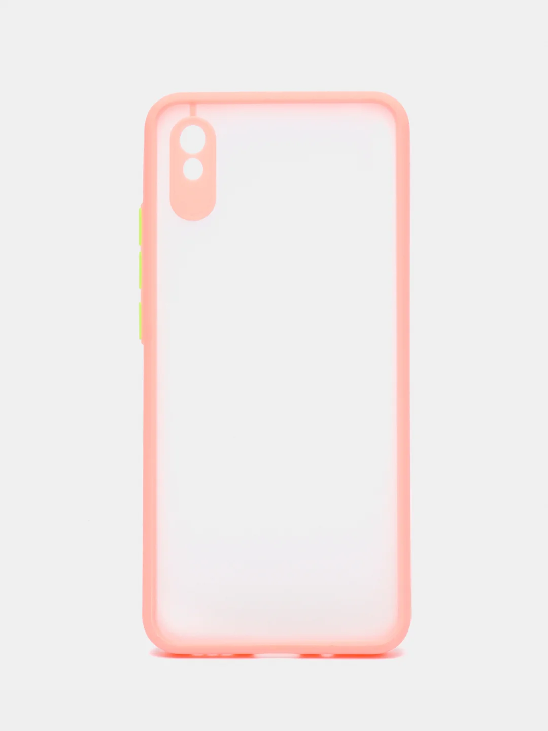 Конфетный чехол Xiaomi Redmi 9A, Сяоми Редми 9А пластиковый матовый с цветными кнопками