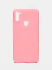 Розовый чехол Samsung Galaxy A11 / M11, Самсунг Галакси А11 / М11 силиконовый