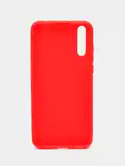 Красный чехол Huawei Y8P / Honor 30i, Хуавей У8П / Хонор 30ай, силиконовый, цветной, матовый