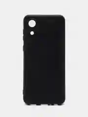 Черный чехол Samsung Galaxy A03 Core (Самсунг Галакси А03 Кор) черный силиконовый