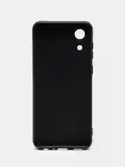 Черный чехол Samsung Galaxy A03 Core (Самсунг Галакси А03 Кор) черный силиконовый