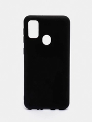 Чехол Samsung Galaxy M21 / M30s, Самсунг Галакси М21 / М30с, черный, силиконовый