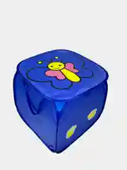Синий корзина для игрушек