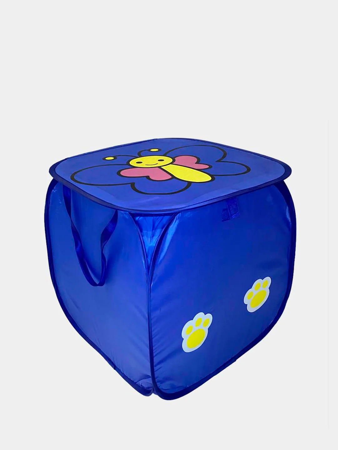 Синий корзина для игрушек