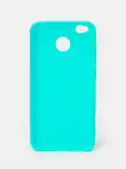 Бирюзовый чехол Xiaomi Redmi 4X, Сяоми Редми 4Х, силиконовый цветной матовый