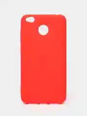 Красный чехол Xiaomi Redmi 4X, Сяоми Редми 4Х, силиконовый цветной матовый