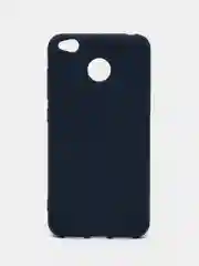 Темно-синий чехол Xiaomi Redmi 4X, Сяоми Редми 4Х, силиконовый цветной матовый