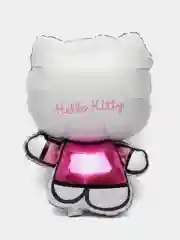 Фуксия воздушный шар фольгированный Hello Kitty (Хеллоу Китти)