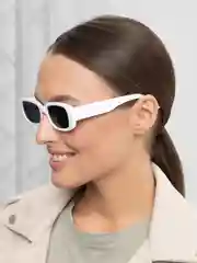 Белый очки солнцезащитные