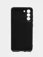 Черный чехол силиконовый Silicone Cover для Samsung Galaxy S21 FE, Самсунг Галакси С21 ФЕ