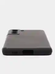Черный чехол силиконовый Silicone Cover для Samsung Galaxy S21 FE, Самсунг Галакси С21 ФЕ