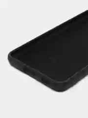 Черный чехол силиконовый Silicone Cover для Samsung Galaxy S21 FE, Самсунг Галакси С21 ФЕ