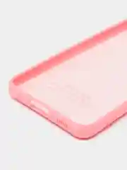 Розовый чехол силиконовый Silicone Cover для Samsung Galaxy S21 FE, Самсунг Галакси С21 ФЕ