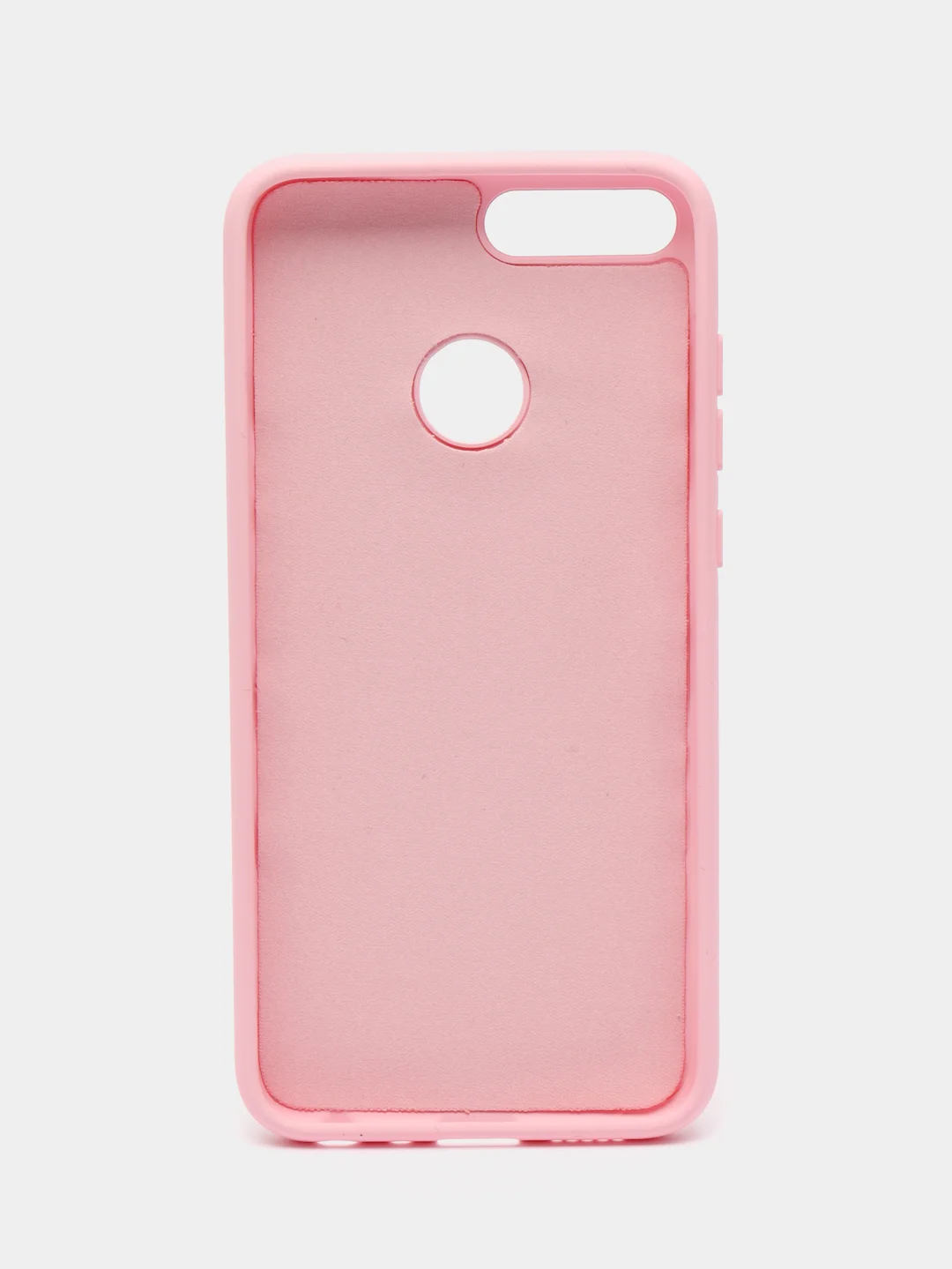 Розовый чехол силиконовый Silicone Cover для Huawei Honor 9 Lite, Хуавей Хонор 9 Лайт