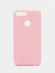 Розовый чехол силиконовый Silicone Cover для Huawei Honor 9 Lite, Хуавей Хонор 9 Лайт