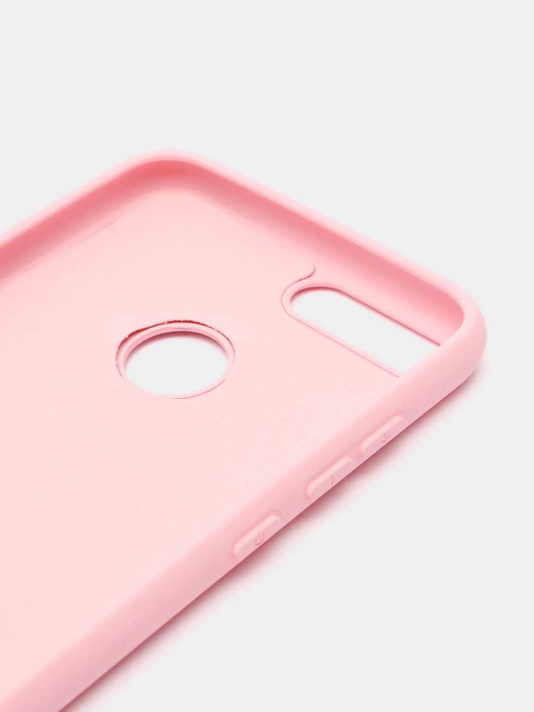 Розовый чехол силиконовый Silicone Cover для Huawei Honor 9 Lite, Хуавей Хонор 9 Лайт