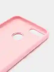 Розовый чехол силиконовый Silicone Cover для Huawei Honor 9 Lite, Хуавей Хонор 9 Лайт