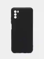 Черный чехол силиконовый для Xiaomi Poco M3,Сяоми Поко М3 Silicone Cover