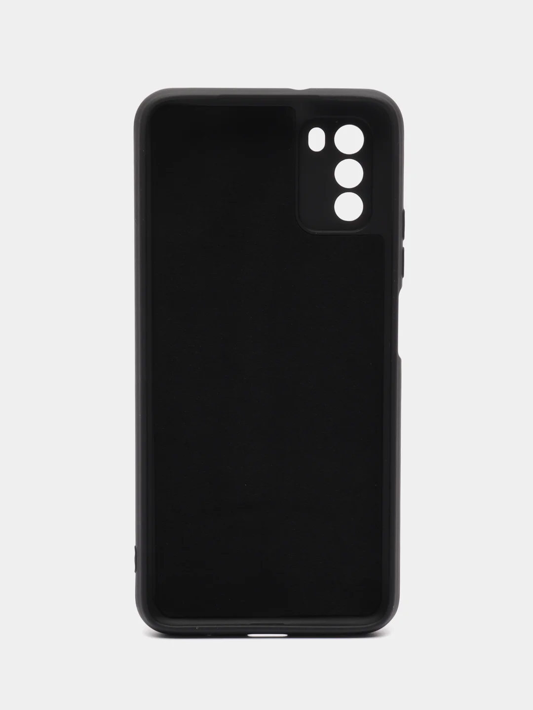 Черный чехол силиконовый для Xiaomi Poco M3,Сяоми Поко М3 Silicone Cover
