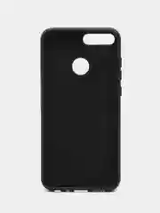 Черный чехол силиконовый Silicone Cover для Huawei Honor 9 Lite, Хуавей Хонор 9 Лайт