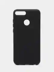 Черный чехол силиконовый Silicone Cover для Huawei Honor 9 Lite, Хуавей Хонор 9 Лайт