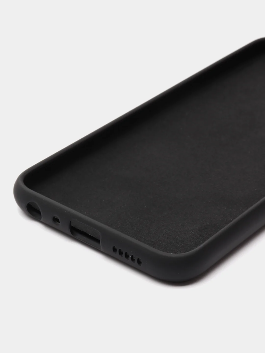 Черный чехол силиконовый Silicone Cover для Huawei Honor 9 Lite, Хуавей Хонор 9 Лайт