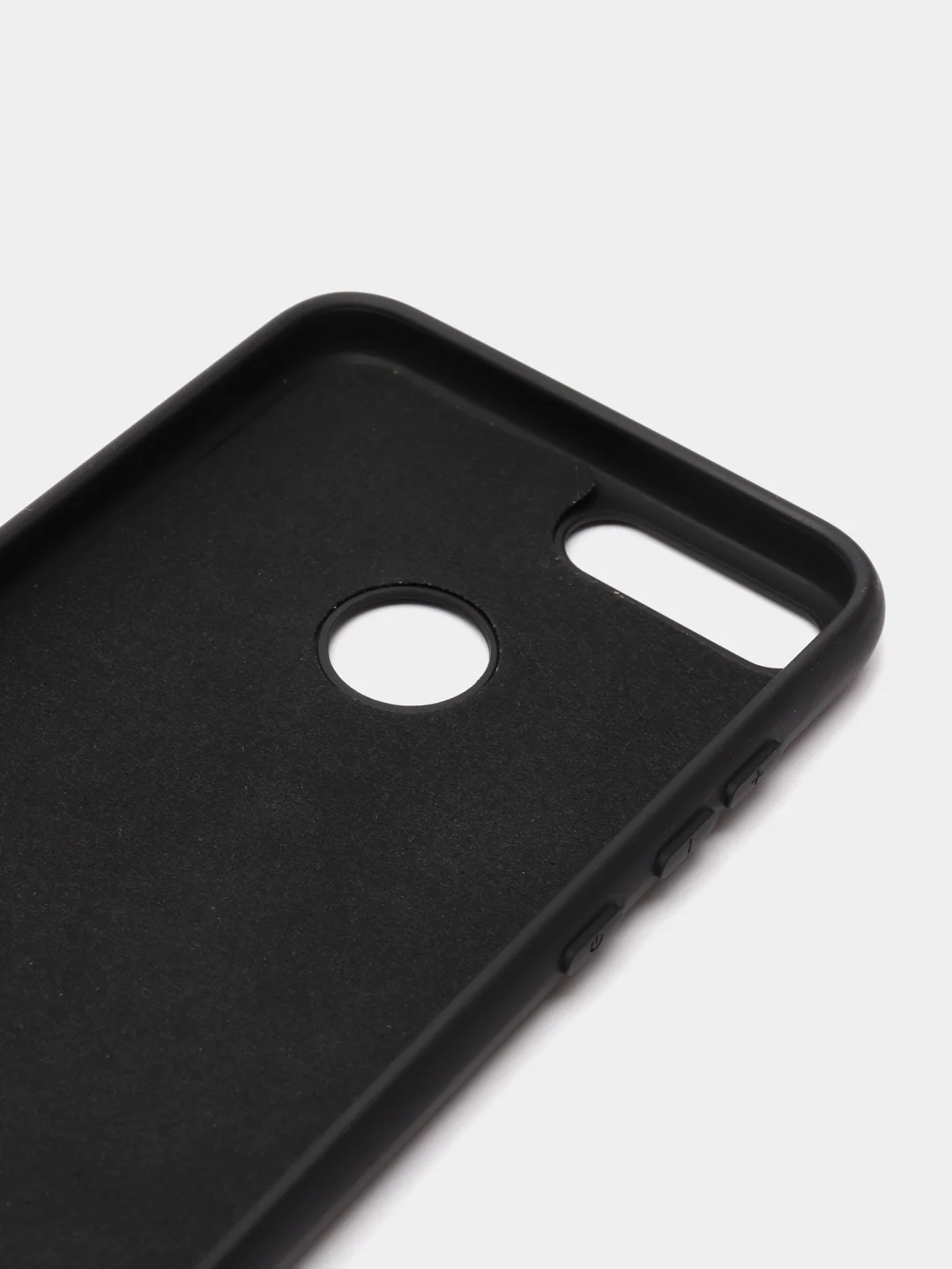Черный чехол силиконовый Silicone Cover для Huawei Honor 9 Lite, Хуавей Хонор 9 Лайт