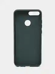 Тёмно-зелёный чехол силиконовый Silicone Cover для Huawei Honor 9 Lite, Хуавей Хонор 9 Лайт
