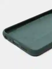 Тёмно-зелёный чехол силиконовый Silicone Cover для Huawei Honor 9 Lite, Хуавей Хонор 9 Лайт