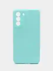 Бирюзовый чехол силиконовый Silicone Cover для Samsung Galaxy S21 FE, Самсунг Галакси С21 ФЕ