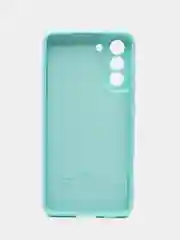 Бирюзовый чехол силиконовый Silicone Cover для Samsung Galaxy S21 FE, Самсунг Галакси С21 ФЕ