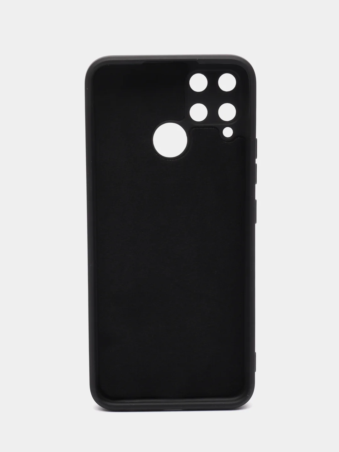 Черный чехол силиконовый для Realme C15 / C25 / C25S / Реалми С15 / С25 Silicone Cover