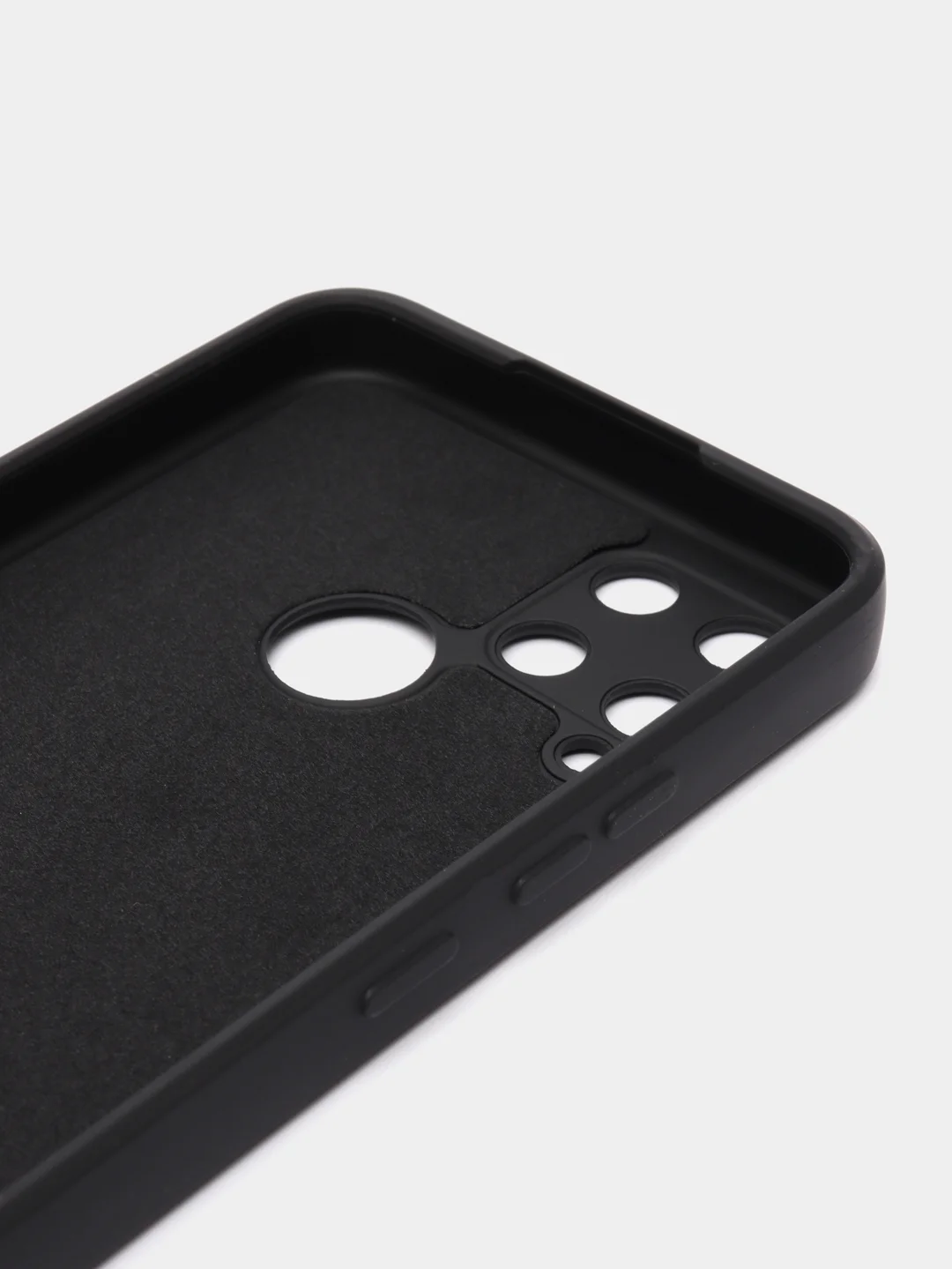 Черный чехол силиконовый для Realme C15 / C25 / C25S / Реалми С15 / С25 Silicone Cover