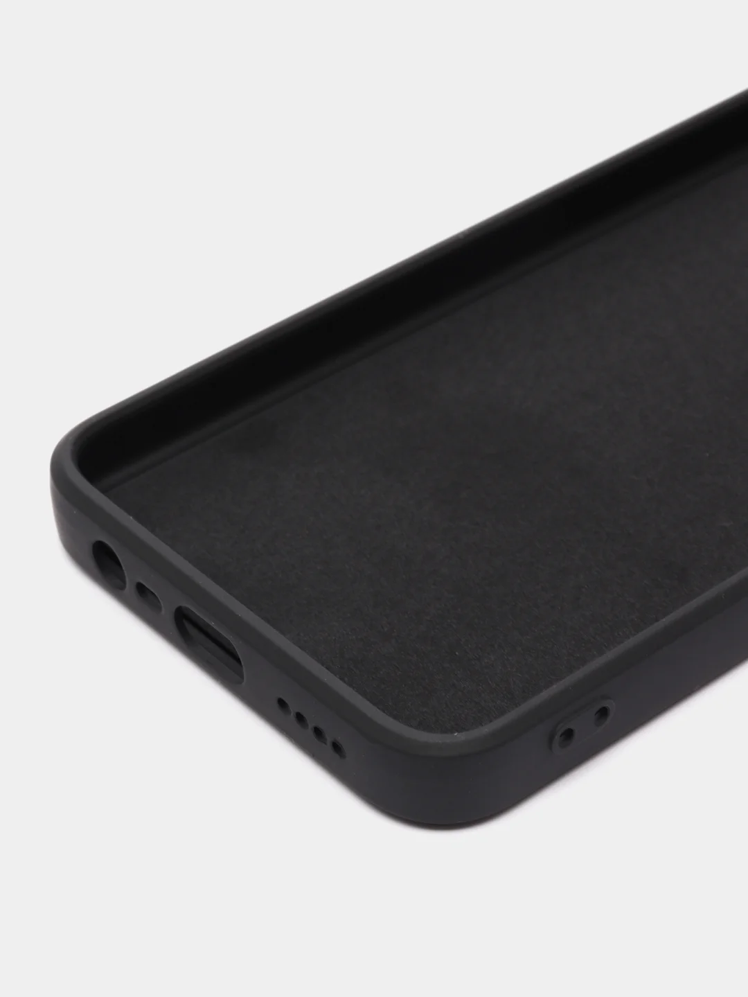 Черный чехол силиконовый для Realme C15 / C25 / C25S / Реалми С15 / С25 Silicone Cover