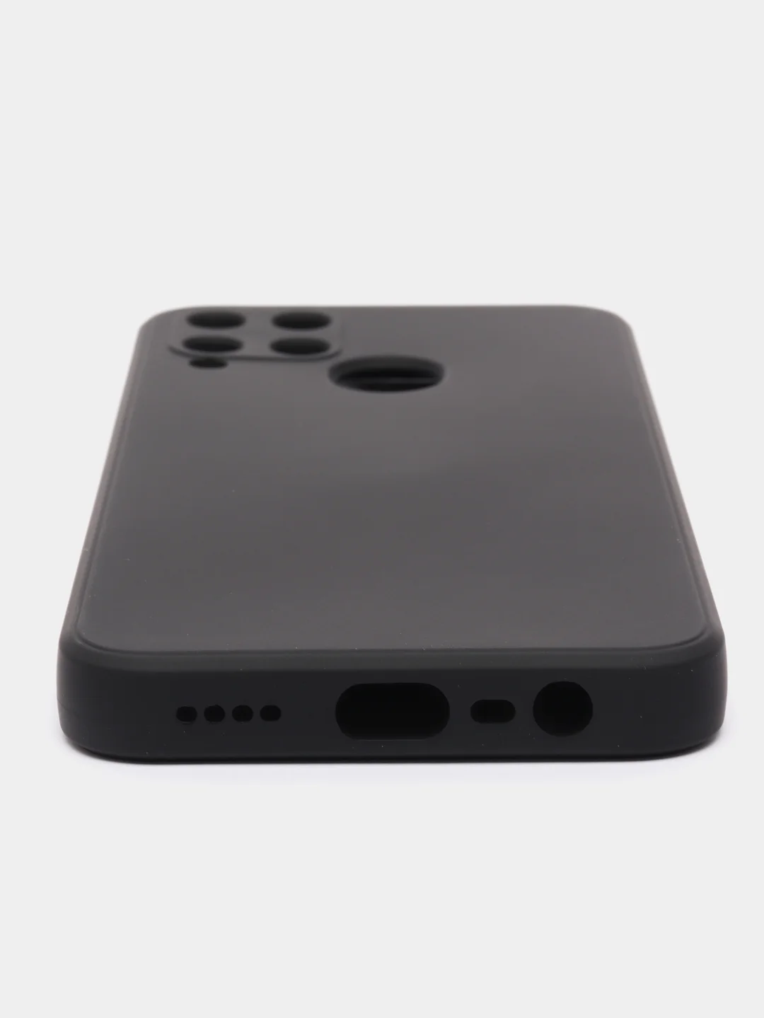 Черный чехол силиконовый для Realme C15 / C25 / C25S / Реалми С15 / С25 Silicone Cover